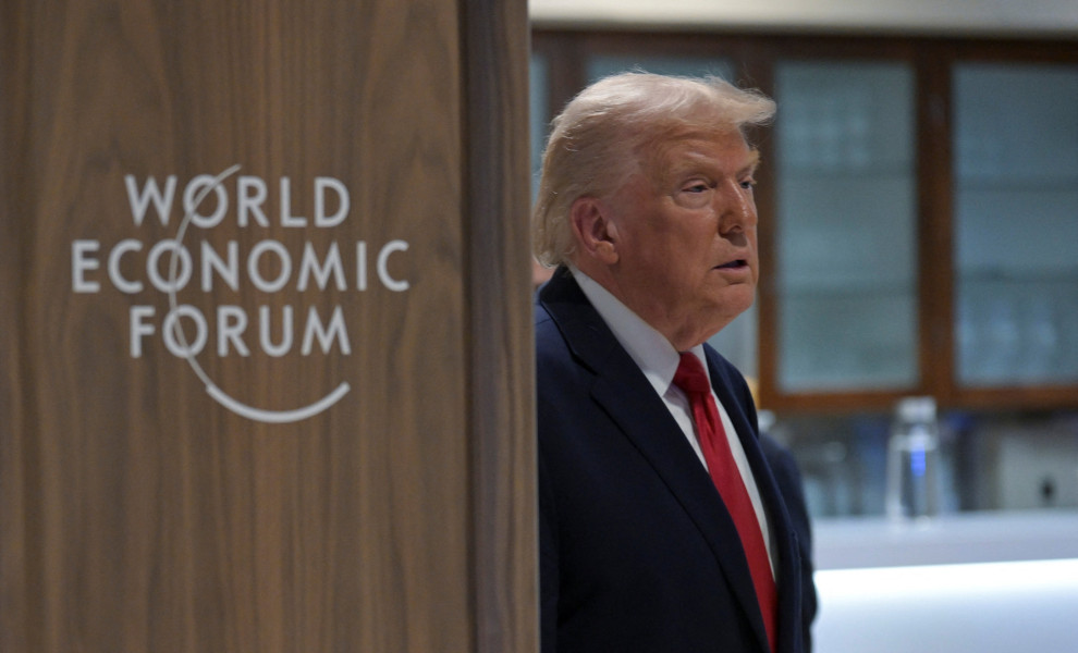 Ο Ντόναλντ Τραμπ στο Παγκόσμιο Οικονομικό Φόρουμ στο Νταβός / Reuters