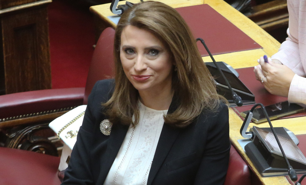 Η Νίνα Κασιμάτη / Φωτ.: Eurokinissi