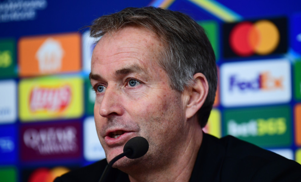 Ο προπονητής της Λεβερκούζεν, Κάσπερ Χιούλμαντ. Eurokinissi