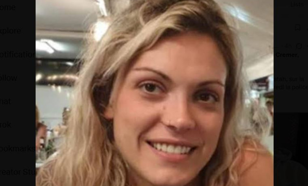 Η 31χρονη Celine Cremer. Πηγή: X/Twitter