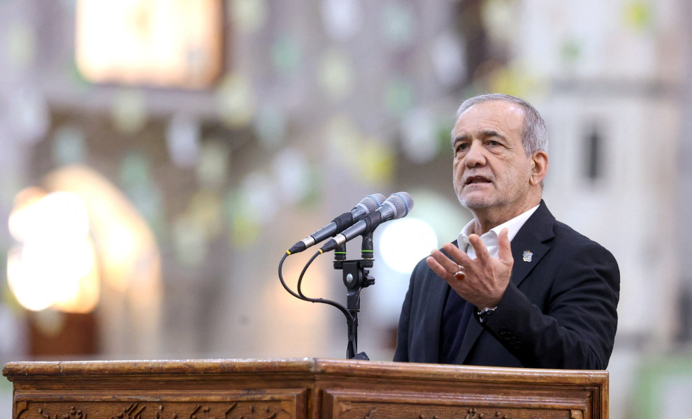 Ο Ιρανός Πρόεδρος Μασούντ Πεζεσκιάν / Reuters