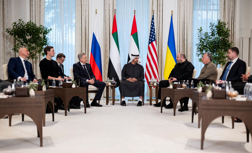 Πρώτος γύρος διαπραγματεύσεων στο Αμπού Ντάμπι για τον τερματισμό του πολέμου στην Ουκρανία/Reuters