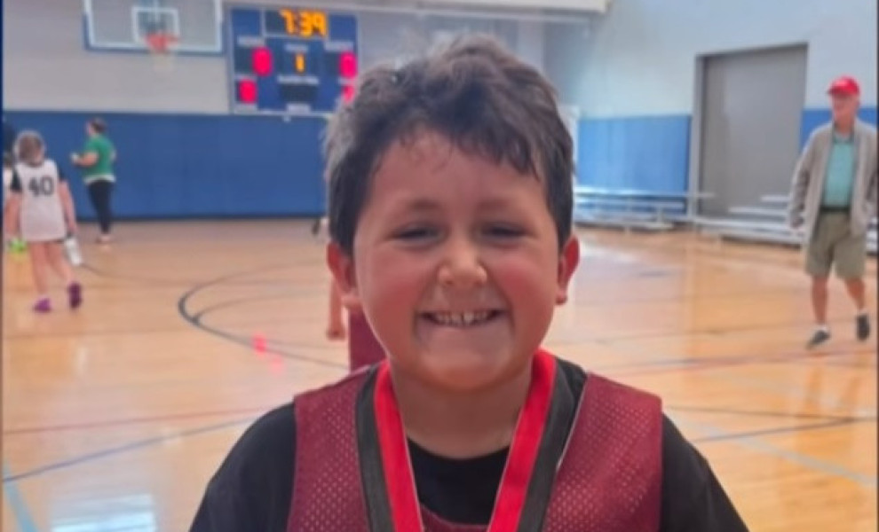 Ο 9χρονος Caleb πριν το ατύχημα/YouTube