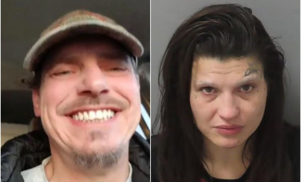 Ο Γουίλιαμ Πάλμερ (αριστερά) που έπεσε θύμα θανάσιμου πυροβολισμού από την Μπρίτανι Ριβουάρ. Φωτό: X/Facebook