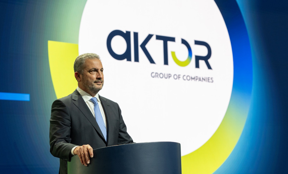 Ο Αλέξανδρος Εξάρχου - Πρόεδρος του ΔΣ και Διευθύνων Σύμβουλος του Ομίλου Εταιρειών AKTOR