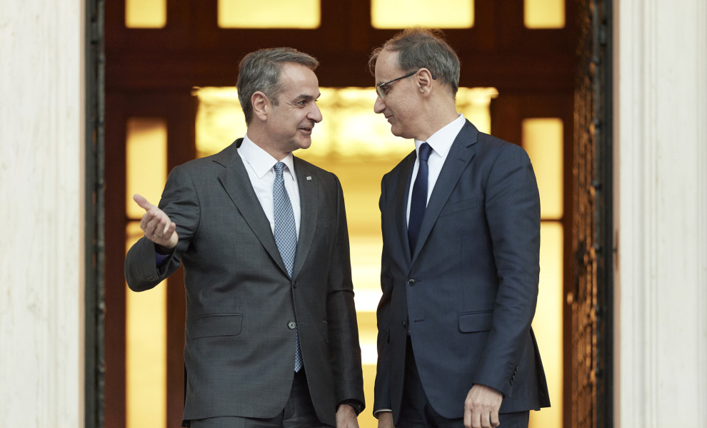 ΦΩΤΟ: ΓΡΑΦΕΙΟ ΤΥΠΟΥ ΠΡΩΘΥΠΟΥΡΓΟΥ/ΔΗΜΗΤΡΗΣ ΠΑΠΑΜΗΤΣΟΣ