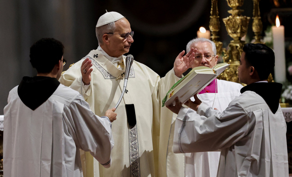 Ο Πάπας Λέων / Reuters