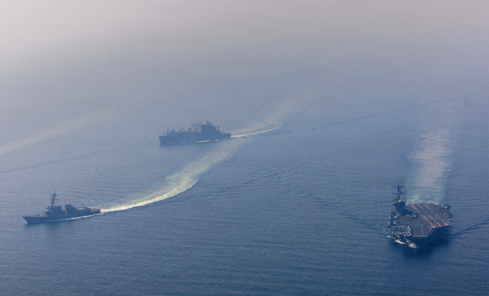 U.S. Navy/Mass Communication Specialist 1st Class Jesse Monford/Handout via Reuters