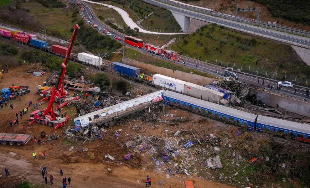 Τέμπη / Φωτ. αρχείου Eurokinissi