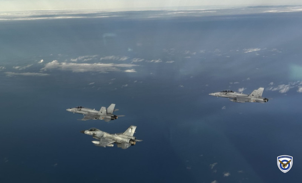 Ελληνικά μαχητικά F-16 / Eurokinissi (φωτογραφία αρχείου)