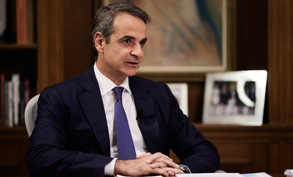 Ο Πρωθυπουργός Κυριάκος Μητσοτάκης  παραχωρεί συνέντευξη στο κεντρικό δελτίο ειδήσεων του τηλεοπτικού σταθμού Alpha και στον δημοσιογράφο Αντώνη Σρόιτερ.  Δευτέρα 2 Οκτωβρίου 2023  (ΔΗΜΗΤΡΗΣ ΠΑΠΑΜΗΤΣΟΣ/ΓΡΑΦΕΙΟ ΤΥΠΟΥ ΠΡΩΘΥΠΟΥΡΓΟΥ/EUROKINISSI)