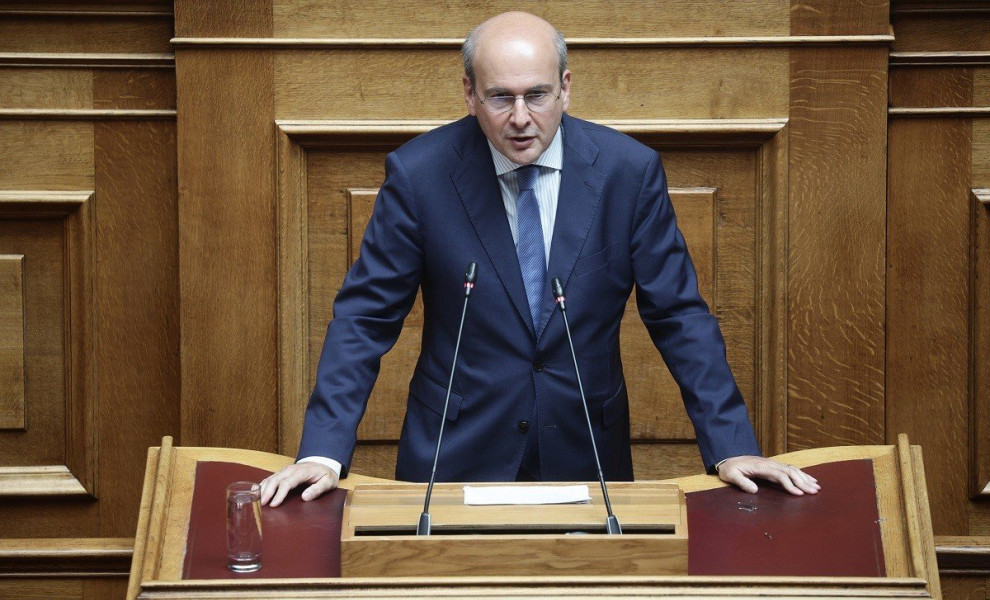 Συζήτηση στην Ολομέλεια της Βουλής, των άρθρων και του συνόλου του σχεδίου νόμου "Ενίσχυση του εισοδήματος των μισθωτών, των νέων, της οικογένειας και της εργασίας - συνταξιοδοτικές ρυθμίσεις", Τετάρτη 26 Ιουλίου 2023. 
(ΒΑΣΙΛΗΣ ΡΕΜΠΑΠΗΣ/EUROKINISSI)