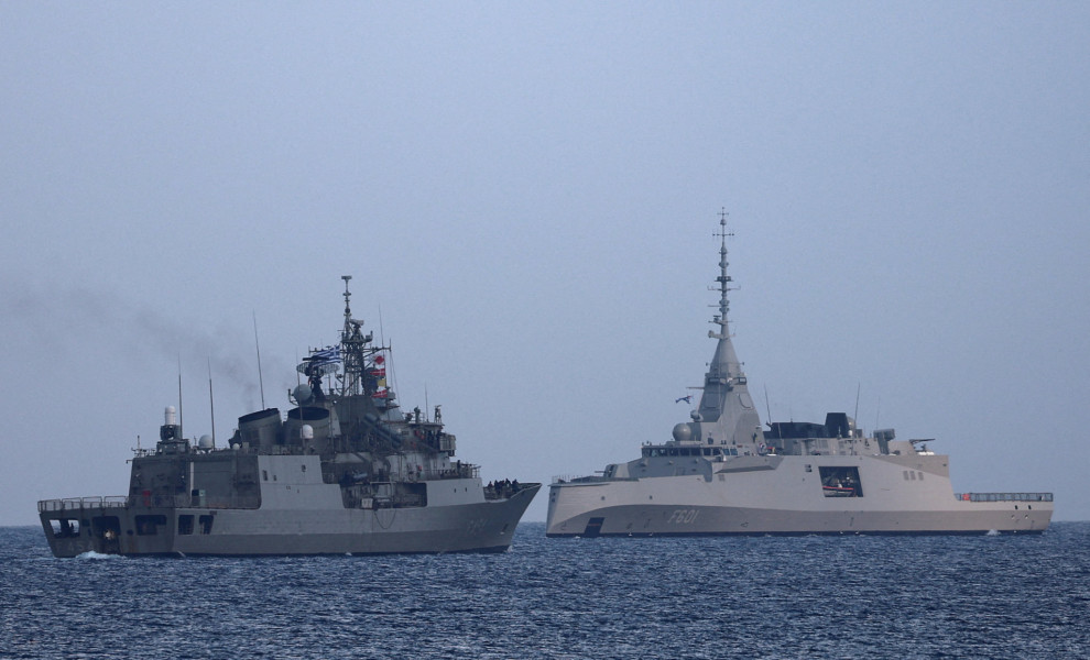 Ο «Κίμων» και τα «Ψαρά» στην Κύπρο / Reuters