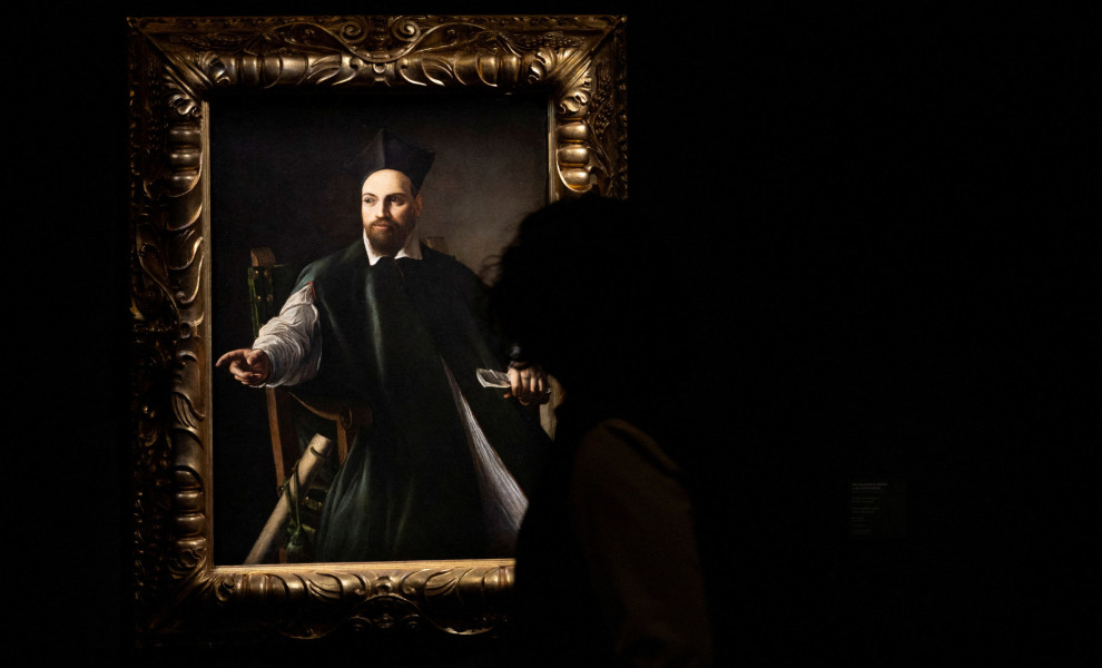 Το πορτρέτο του Μαφέο Μπαρμπερίνι, έργο του διάσημου Ιταλού ζωγράφουτ τον Καραβάτζιο / Reuters