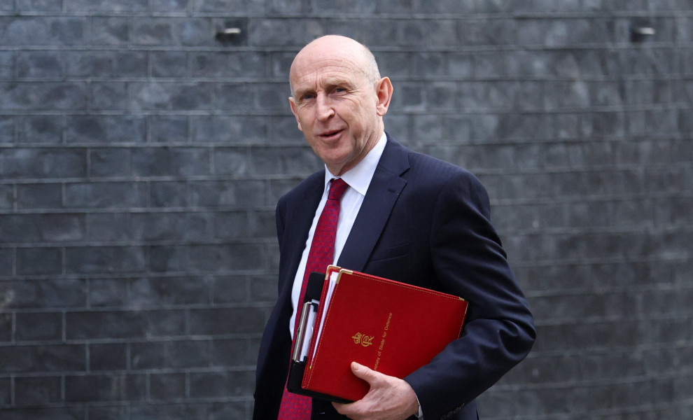 Ο υπουργός Άμυνας του Ηνωμένου Βασιλείου, Τζον Χίλι / Reuters