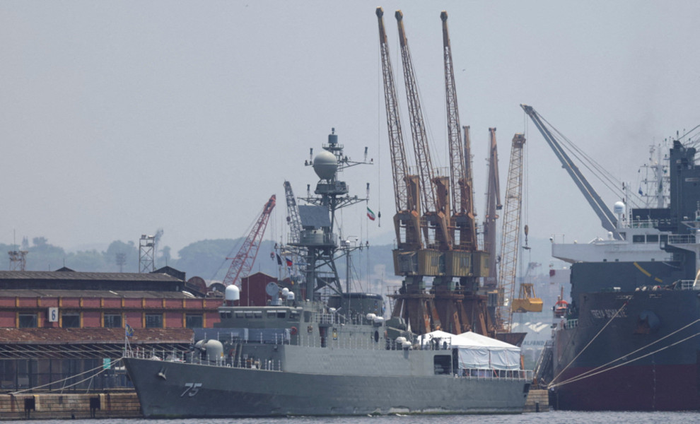 Η ιρανική φρεγάτα Iris Dena/Φωτό αρχείου Reuters