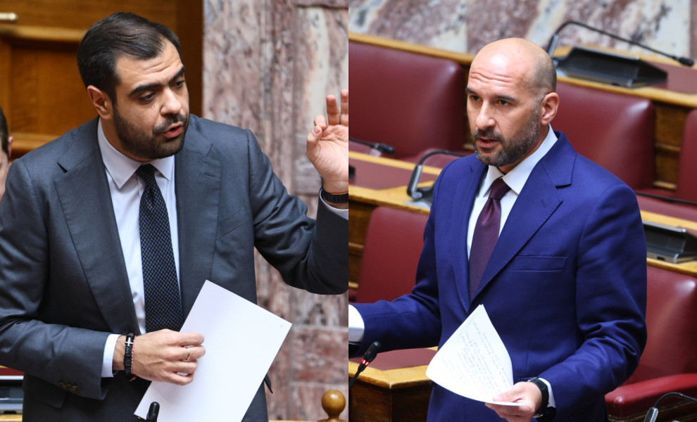 Παύλος Μαρινάκης, Δημήτρης Τζανακόπουλος / Φωτ.: Eurokinissi