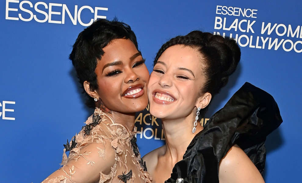 Teyana Taylor & Honoree Chase Infiniti (Photo by Paras Griffin/Getty Images for ESSENCE)