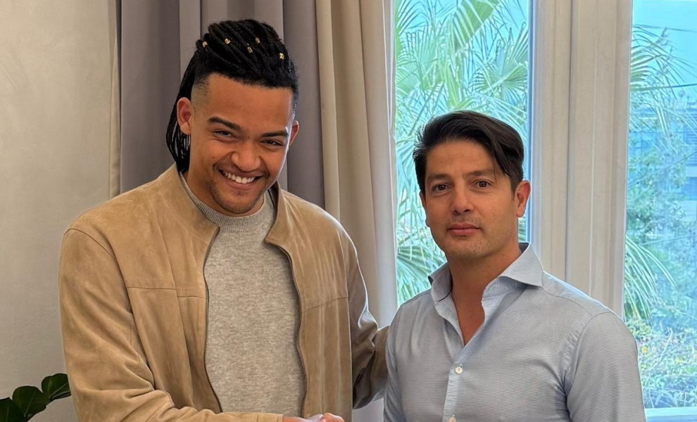 Ο Εμμανουήλ Καραλής με τον Ηλία Γεωργιάδ