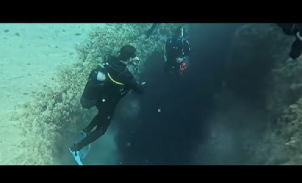 Η είσοδος στο «πηγάδι του διαβόλου». Πηγή: TikTok