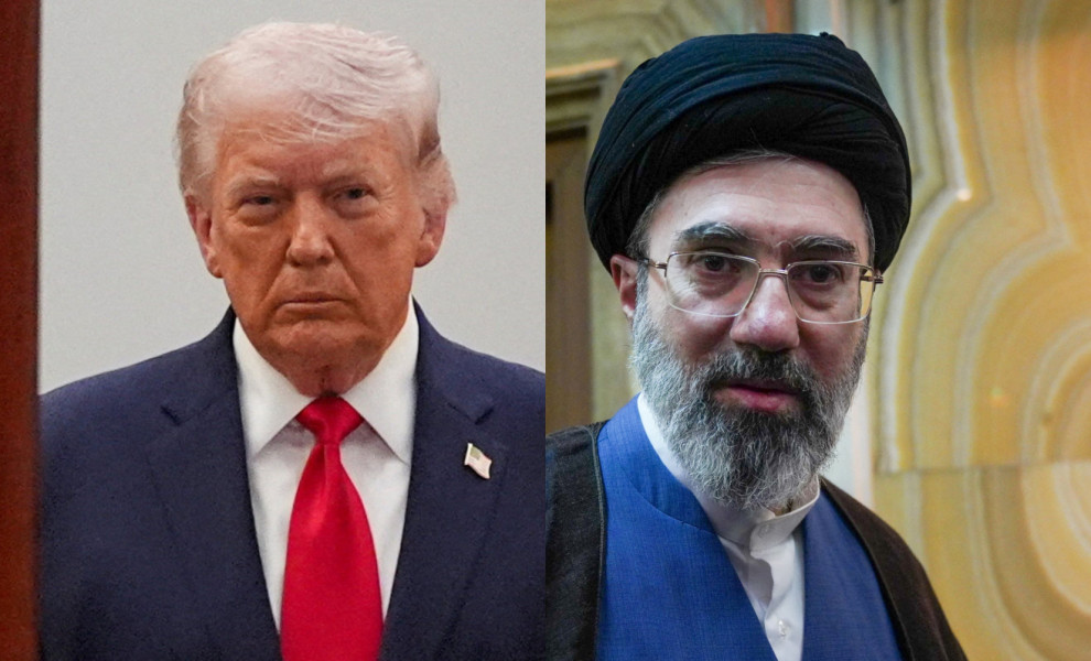 Ντόναλντ Τραμπ, Μοτζτάμπα Χαμενεΐ / Φωτ.: Reuters