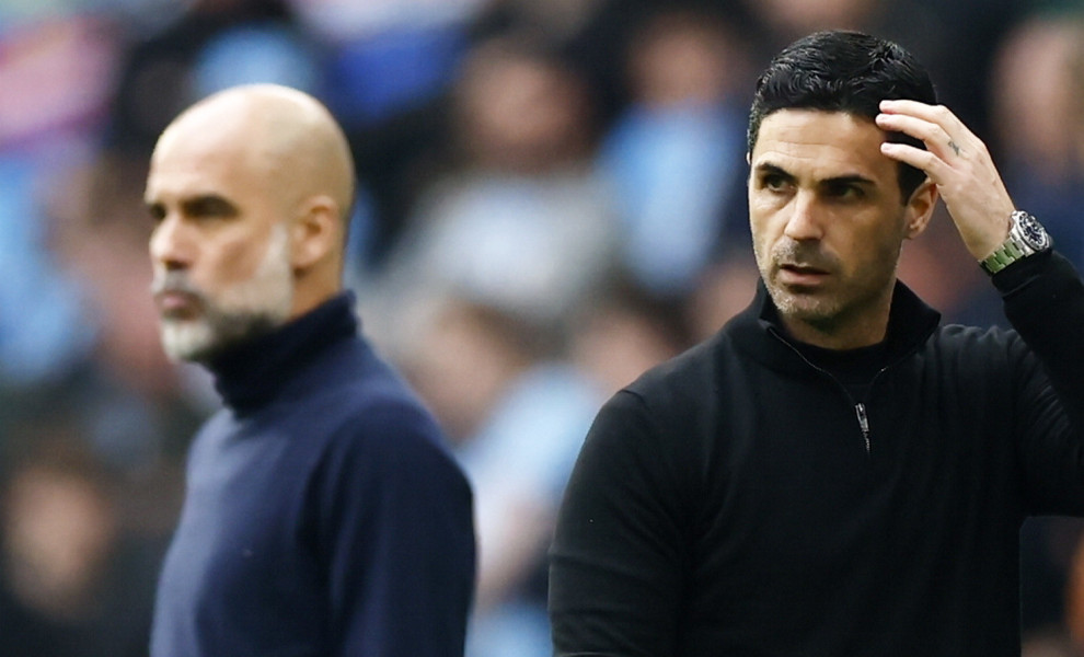 Ο προπονητής της Άρσεναλ, Μικέλ Αρτέτα/ΑΠΕ ΜΠΕ