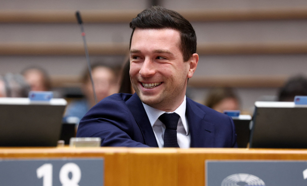 Ο επικεφαλής του ακροδεξιού κόμματος της Γαλλίας, Ζορντάν Μπαρντελά / Reuters