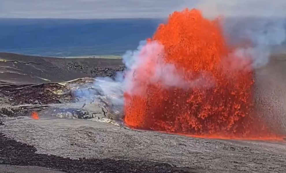 Το ηφαίστειο Kilauea εξερράγη για 44η φορά (πηγή φωτογραφίας: X)