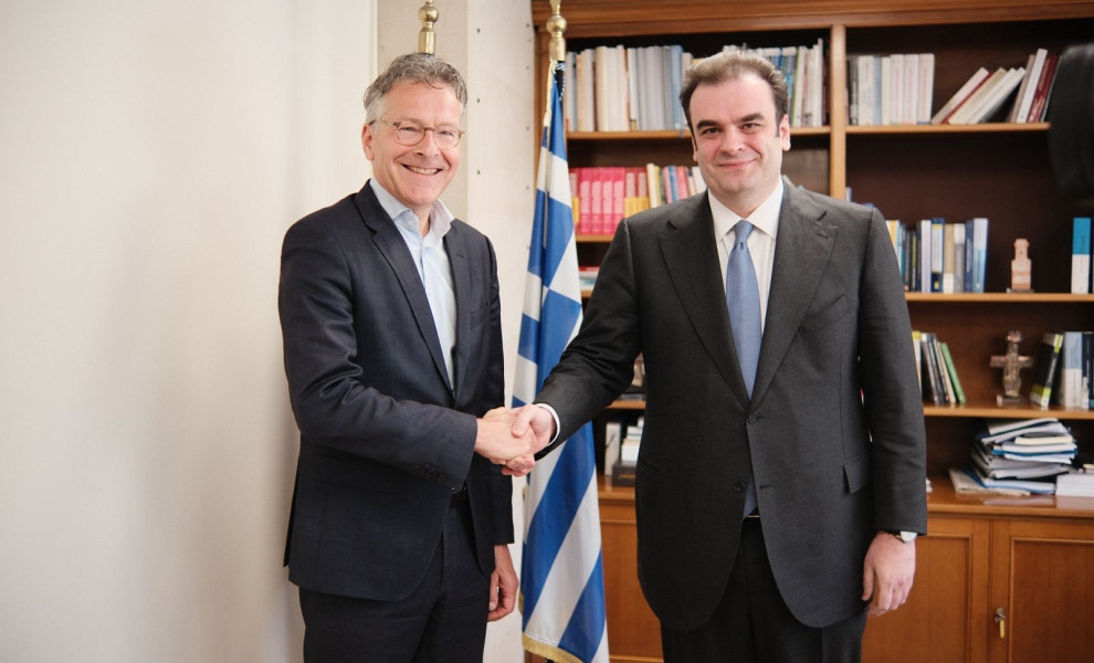 Συνάντηση Κυριάκου Πιερρακάκη - Γερούν Ντάισελμπλουμ/Υπουργείο Εθνικής Οικονομίας και Οικονομικών