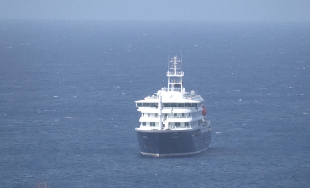 Το κρουαζιερόπλοιο mv Hondius / Reuters