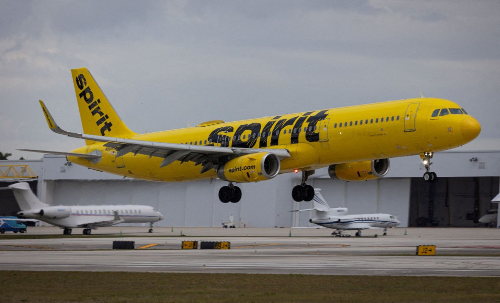 Αεροσκάφος της Spirit Airlines/Φωτ. αρχείου REUTERS