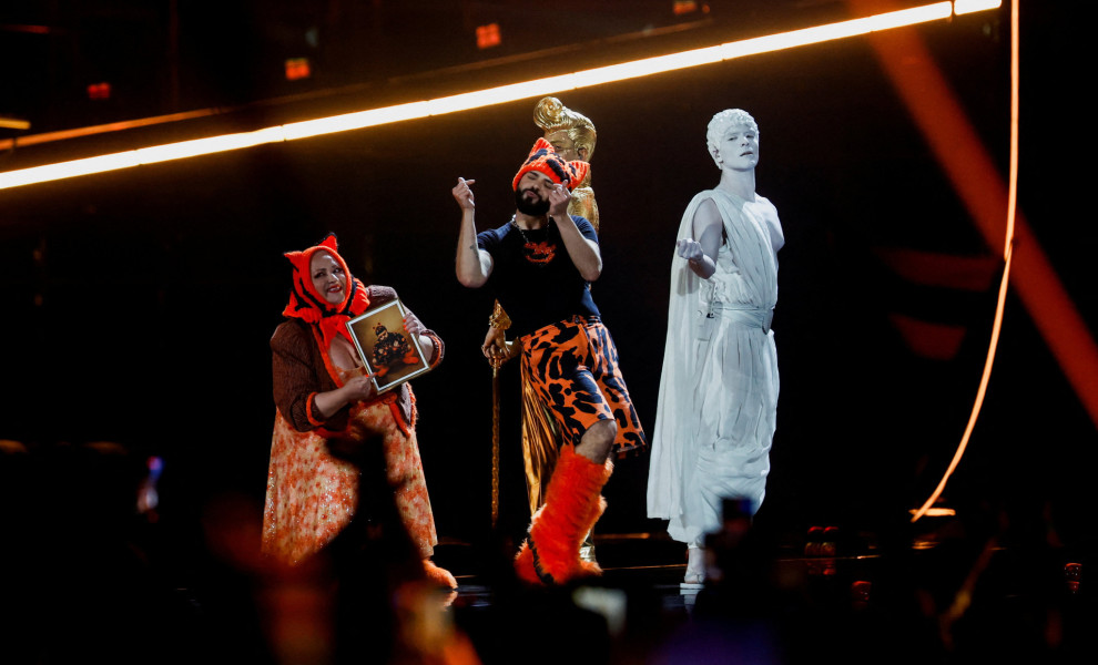 Η εμφάνιση του Akyla στον Α' Ημιτελικό της Eurovision/Reuters
