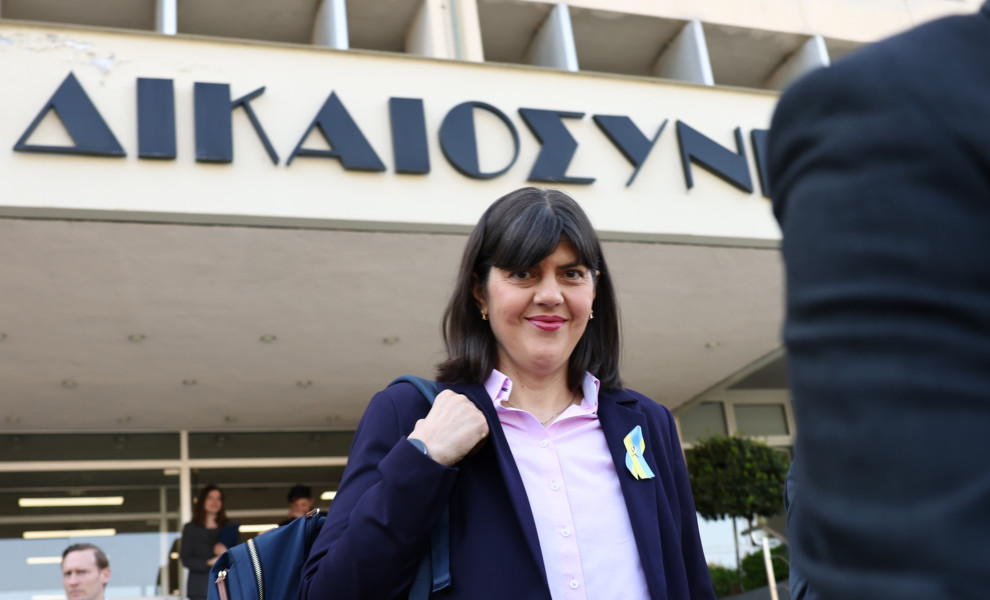 Από την επίσκεψη της Λάουρα Κοβέσι στην Αθήνα στα τέλη Απριλίου / Intime