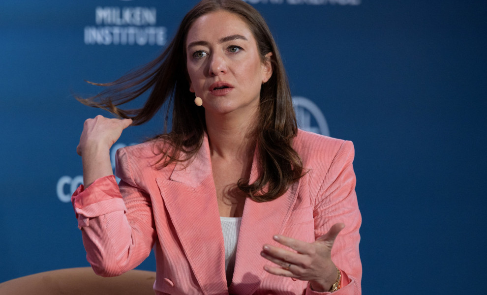 Η Whitney Wolfe Herd , ιδρύτρια και διευθύνουσα σύμβουλος της Bumble Inc./ Reuters