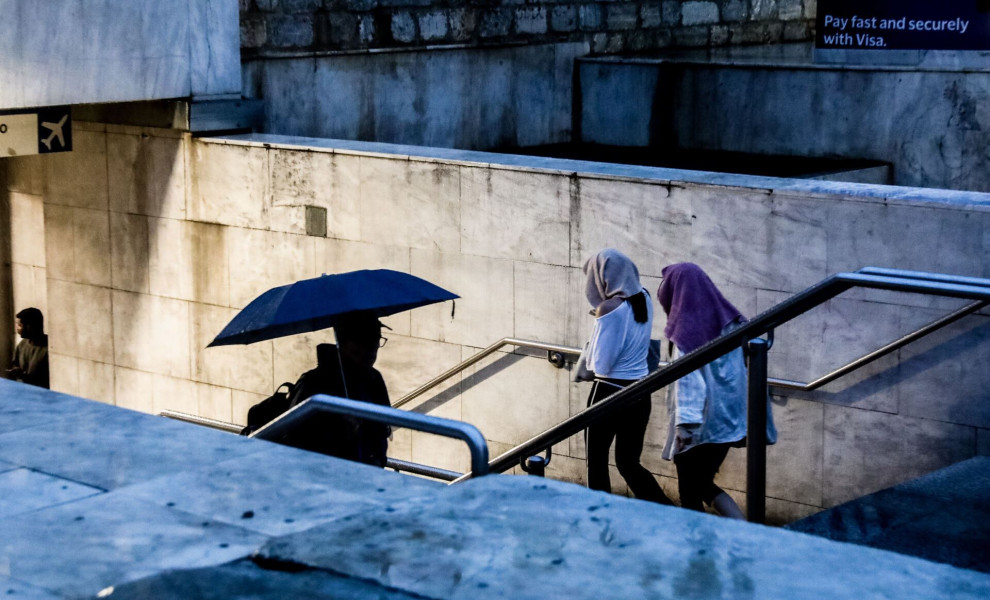 ΒΡΟΧΗ ΣΤΗΝ ΑΘΗΝΑ (ΦΩΤΟ: ΔΑΝΑΗ ΔΑΥΛΟΠΟΥΛΟΥ/EUROKINISSI)