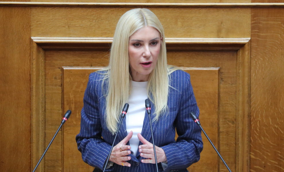 Η ΠΡΩΗΝ ΥΦΥΠΟΥΡΓΟΣ ΦΩΤΕΙΝΗ ΑΡΑΜΠΑΤΖΗ (ΦΩΤΟ: ΣΩΤΗΡΗΣ ΔΗΜΗΤΡΟΠΟΥΛΟΣ/EUROKINISSI)