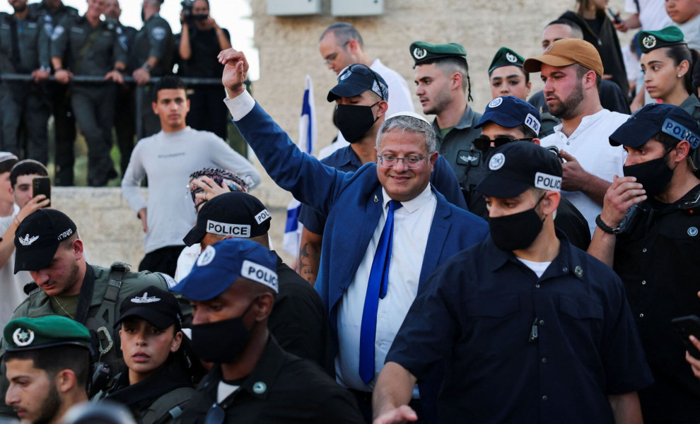 Ο ακροδεξιός υπουργός του ισραήλ, Ιταμάρ Μπεν Γκβιρ / Reuters