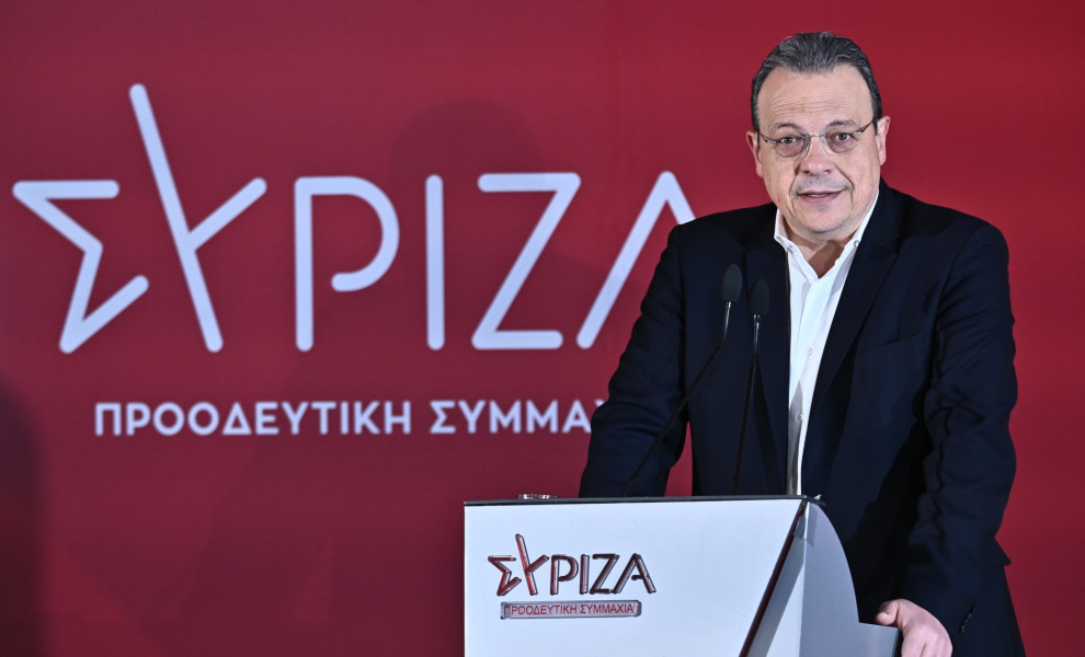Ο πρόεδρος του ΣΥΡΙΖΑ, Σωκράτης Φάμελλος. Φωτό: ΧΑΛΚΙΟΠΟΥΛΟΣ ΝΙΚΟΣ/INTIME