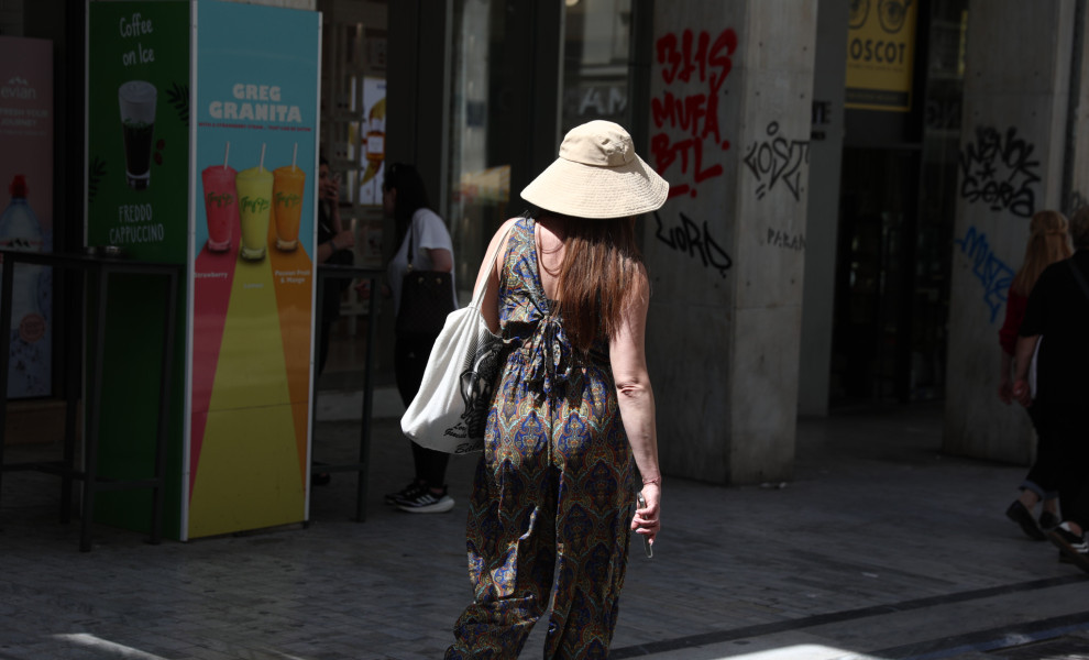 ΥΨΗΛΕΣ ΘΕΡΜΟΚΡΑΣΙΕΣ ΣΤΗΝ ΑΘΗΝΑ (ΦΩΤΟ: ΔΑΝΑΗ ΔΑΥΛΟΠΟΥΛΟΥ/EUROKINISSI)
