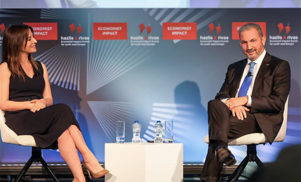 Ο Αλέξανδρος Εξάρχου στο συνέδριο του Economist “Investing in change: How Crete is being transformed”