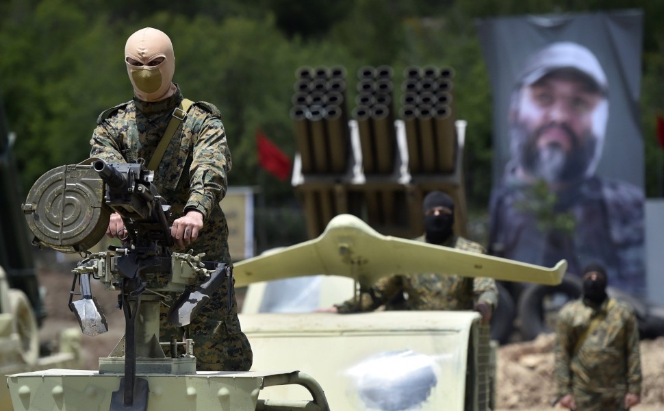 Το drone που εκτιμάται πως είναι το ιρανικό Rashed / EPA - Wael Hamzeh Το drone που εκτιμάται πως είναι το ιρανικό Rashed / EPA - Wael Hamzeh