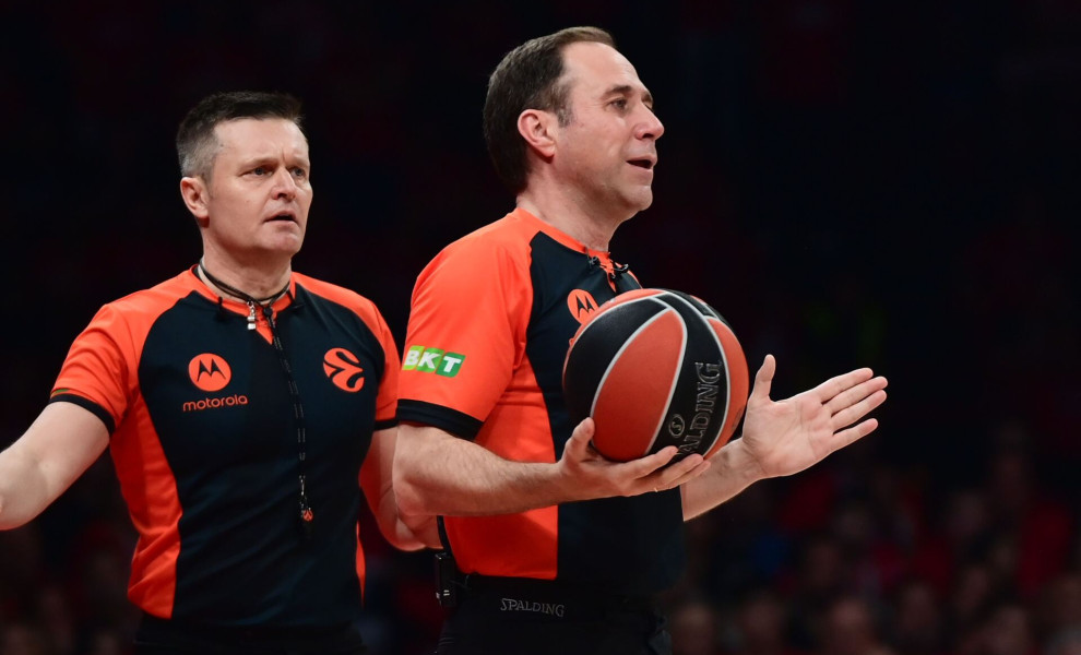 Διαιτητές της EuroLeague/Πηγή: Eurokinissi