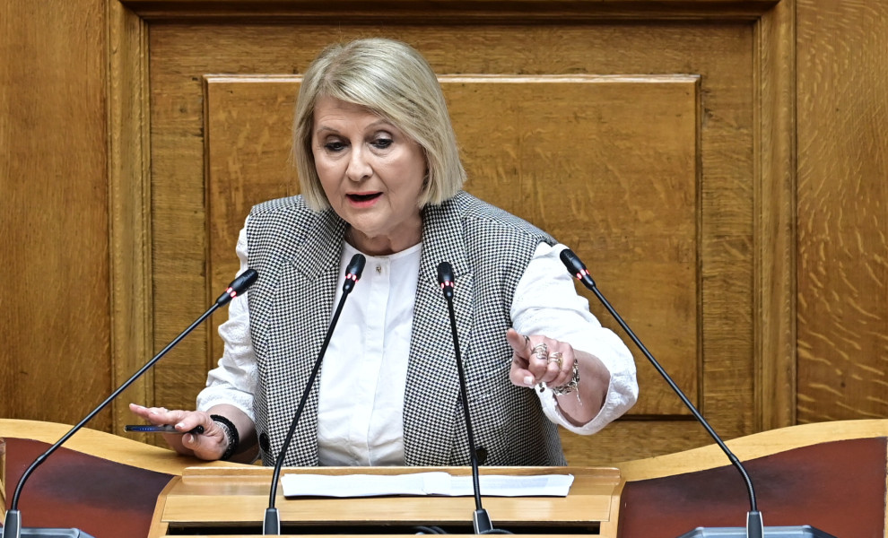 Η Σοφία Βούλτεψη. Φωτό: ΚΑΡΑΓΙΑΝΝΗΣ ΜΙΧΑΛΗΣ/EUROKINISSI