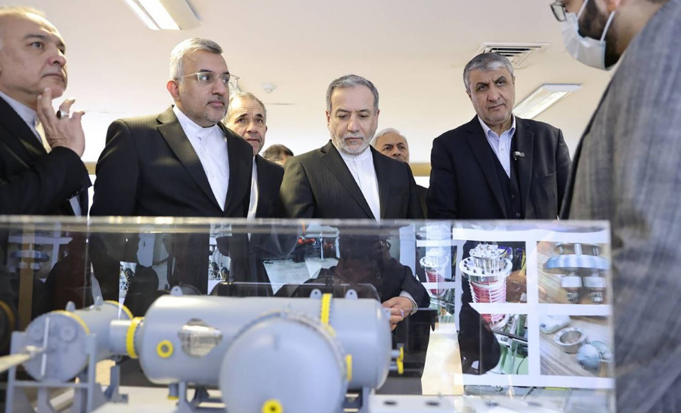 ΦΩΤΟ: ΑΠΕ-ΜΠΕ/EPA/ATOMIC ENERGY ORGANIZATION OF IRAN