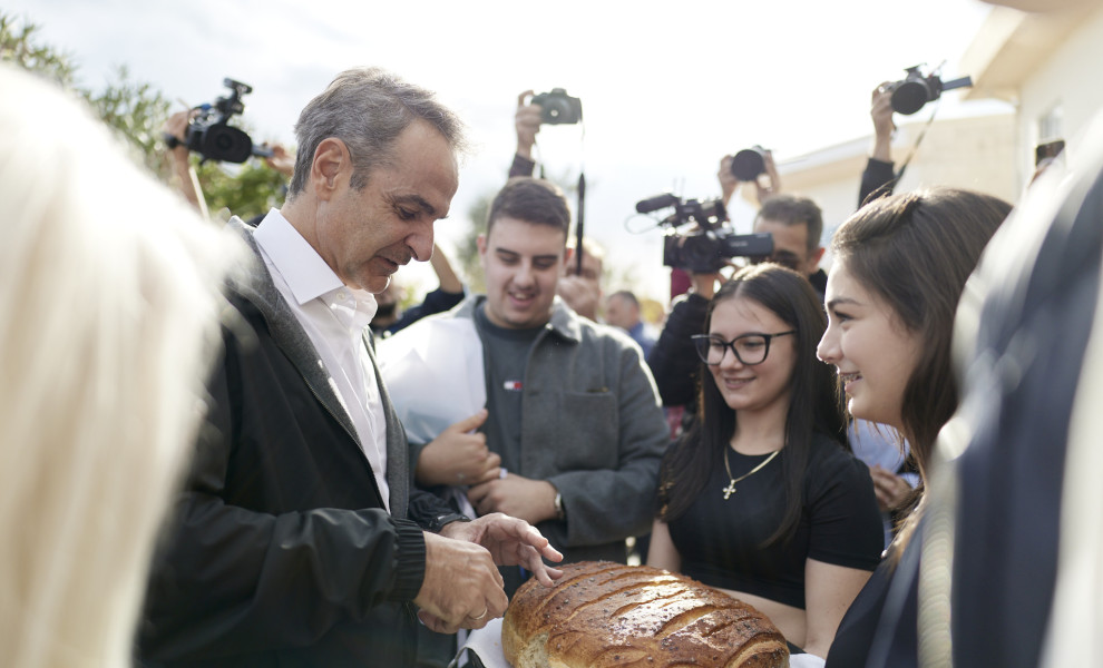 Φωτ. από την περιοδεία του κ. Μητσοτάκη στη Ροδόπη / Γραφείο Τύπου Πρωθυπουργού