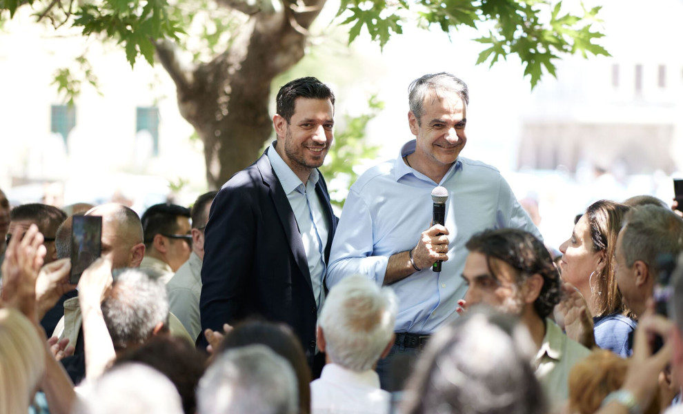 Από την επίσκεψη του Κυριάκου Μητσοτάκη στη Ρόδο / Γραφείο Τύπου Πρωθυπουργού