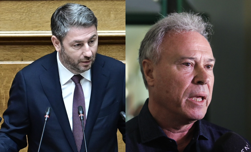 Νίκος Ανδρουλάκης, Γιάννης Σγουρός / Φωτ.: Eurokinissi