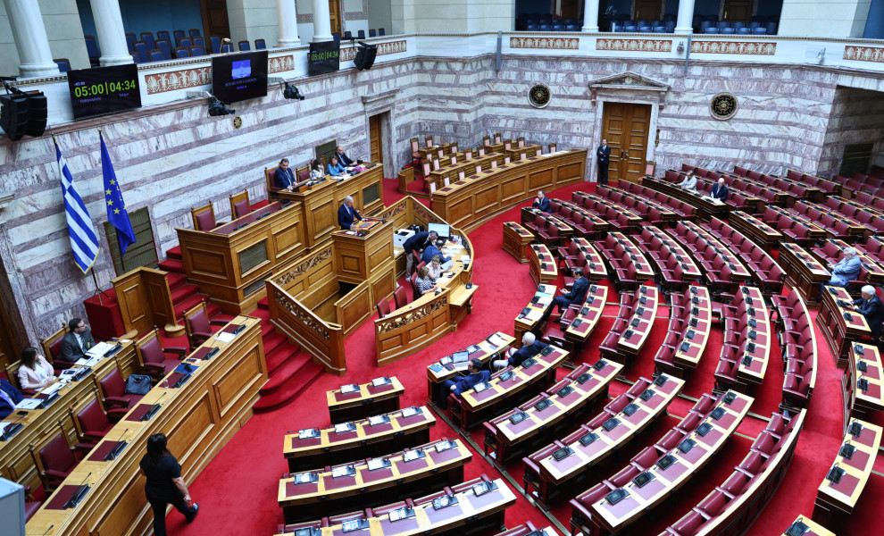 ΒΟΥΛΗ. ΗΜΕΡΗΣΙΑ ΔΙΑΤΑΞΗ ΟΛΟΜΕΛΕΙΑΣ. ΣΧΕΔΙΑ ΝΟΜΩΝ ΕΘΝΙΚΗΣ ΑΜΥΝΑΣ (ΓΙΑΝΝΗΣ ΠΑΝΑΓΟΠΟΥΛΟΣ / EUROKINISSI)