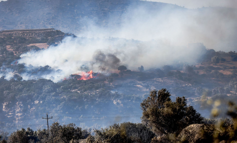 ΠΥΡΚΑΓΙΑ ΣΤΟ ΡΕΘΥΜΝΟ ΚΡΗΤΗΣ/ 2Η ΗΜΕΡΑ -ΝΕΟ ΜΕΤΩΠΟ ΠΥΡΚΑΓΙΑΣ ΣΤΟΝ ΑΣΩΜΑΤΟ, ΣΤΟ ΚΟΥΡΤΑΛΙΩΤΙΚΟ ΦΑΡΑΓΓΙ ΣΤΗ ΠΕΡΙΟΧΗ ΤΟΥ ΡΕΘΥΜΝΟΥ (ΣΥΝΕΡΓΑΤΗΣ / EUROKINISSI)