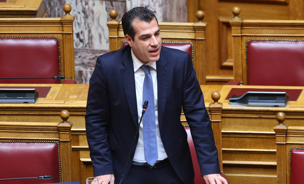 Ο Θάνος Πλεύρης / Φωτ.: Eurokinissi